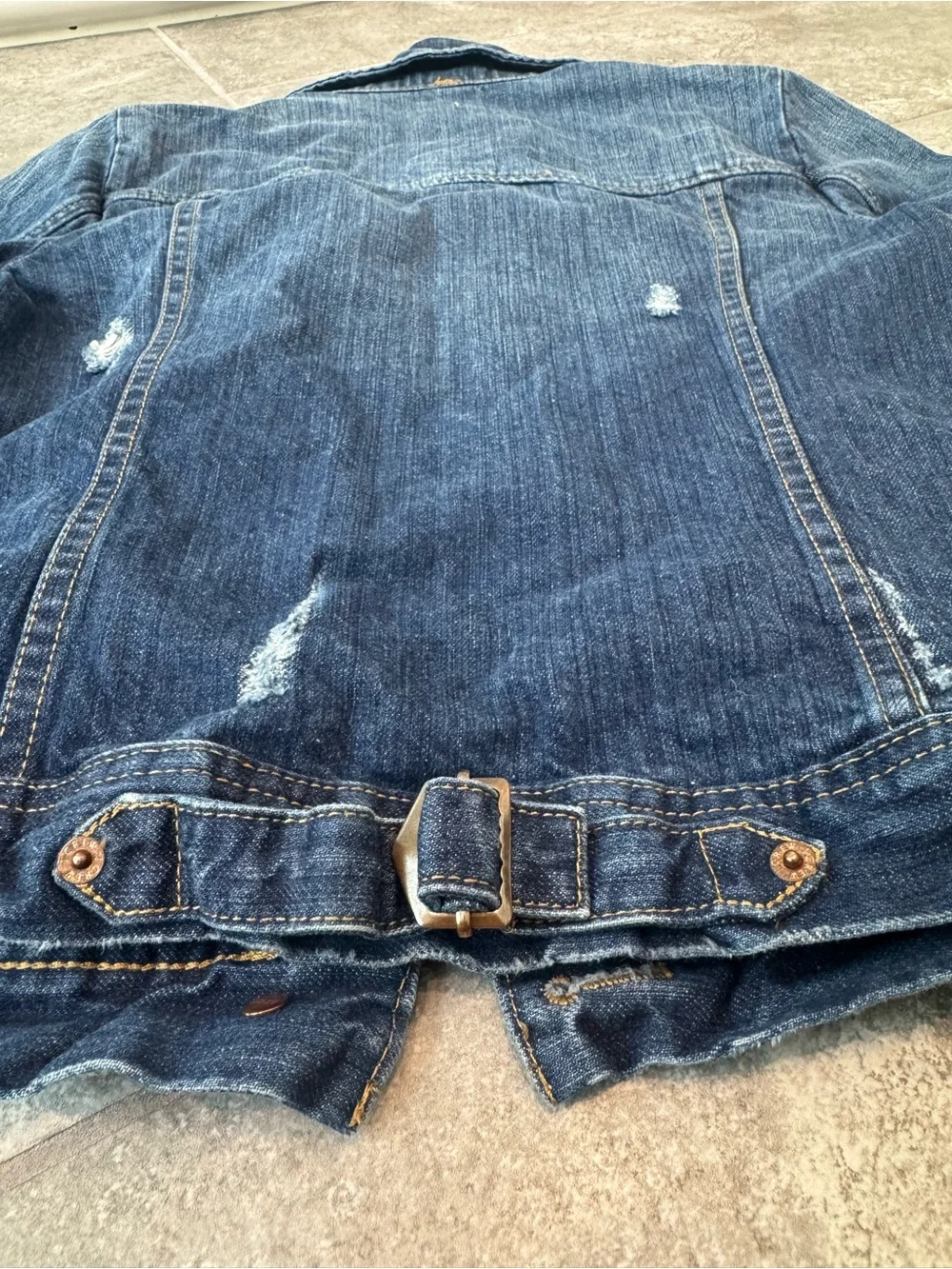 J CREW denim button jacket woman’s XS pre owned - Picture 8 of 8